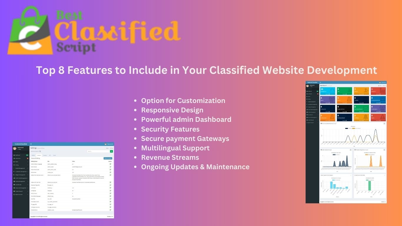 Classified Website Development