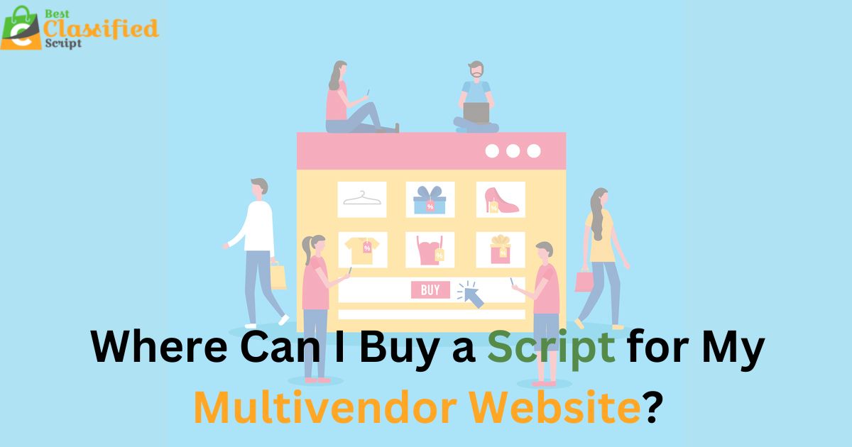 Multivendor Website  Script