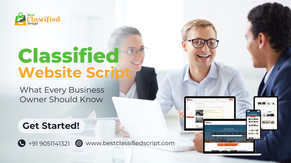 Classified Website Script